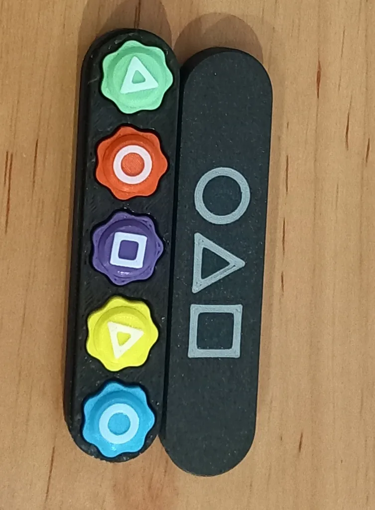 بازی فکری مدل گونگی طرح اسکویید گیم