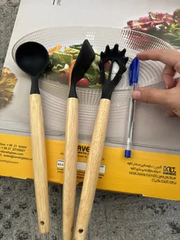 سرویس کفگیر و ملاقه 12 پارچه کیچن ست کد A_25899