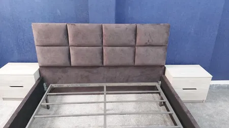 تخت خواب دونفره مدل کارو سایز 160×200 سانتی متر