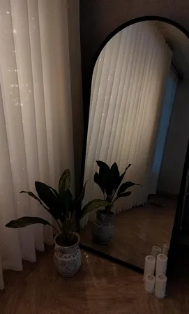 آینه مدل قدی فلزی طرح ماندگار پایه دار ALF-180