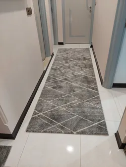 فرش ماشینی ساوین کد 4083 زمینه طوسی