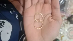 تجریه خرید گوشواره طلا 18 عیار زنانه طلای مستجابی مدل حلقه ای کد 67