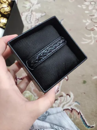 دستبند چرم وارک مدل حامی کد rb240