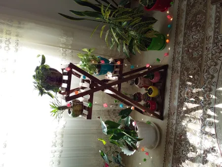 ریسه لامپ ال ای دی مدل گل رز6 متری