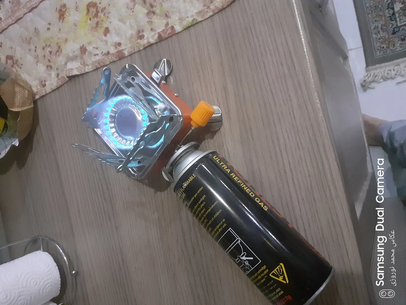 اجاق گاز سفری مدل ZT - 202 اجاق گاز سفری مدل ZT - 202