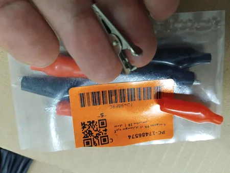 گیره سوسماری کد F6 مجموعه 6 عددی