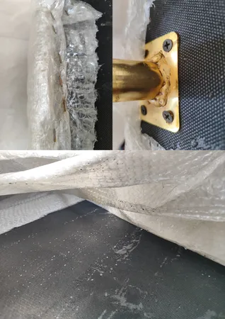 مبل راحتی سه نفره مدل صدفی