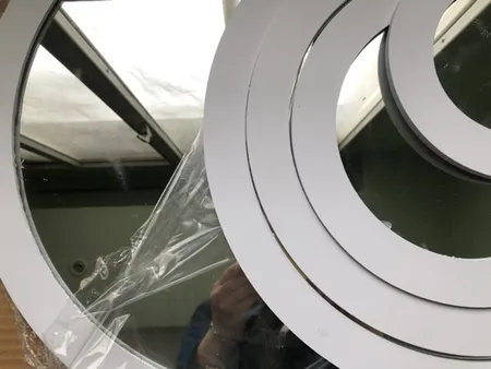 آینه دکوراتیو دکو گیوا مدل G65 مجموعه 5 تکه