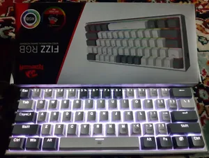 تجریه خرید کیبورد گیمینگ ردراگون مدل K617 FIZZ، سوییچ مکانیکال قرمز، Tenkeyless، نورپردازی RGB