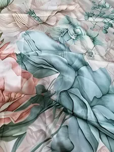 تجریه خرید روسری زنانه مدل ابریشم لاکچری طرح بهار کد 5060