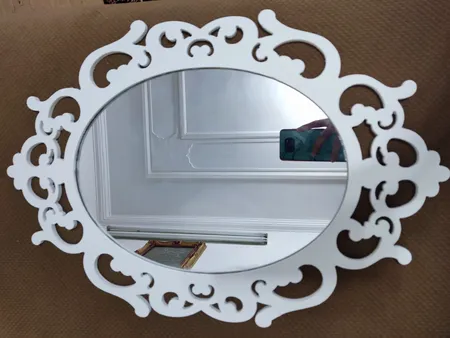 آینه خونه خاص مدل TAJ به همراه شلف دیواری