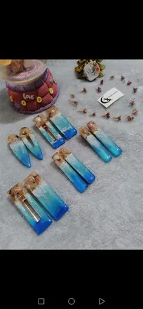 قالب رزین مدل گیره مو طرح کلاسیک کد SIM1