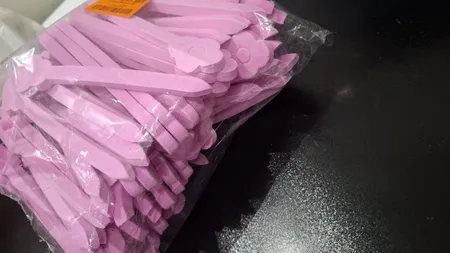 بیگودی مو مدل فومی بسته 100 عددی