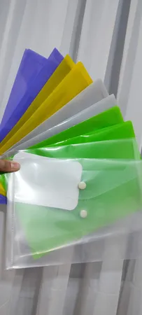 پوشه دکمه دار فوسکا سایز A5 بسته 10 عددی