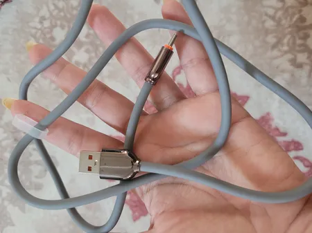 کابل تبدیل USB به USB-C اچ تی ام مدل Fast charge طول یک متر