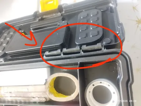 جعبه ابزار تک پلاستیک مدل  2000