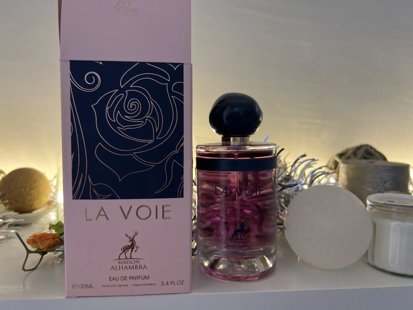 ادوپرفیوم زنانه الحمبرا مدل مای وی حجم 100 میلی‌لیتر