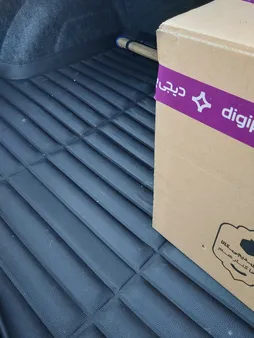 کفپوش سه بعدی خودرو کد 42 مناسب برای پژو پارس به همراه کفپوش صندوق