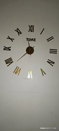 ساعت دیواری دکوراتیو مدل طرح رومی سایز 120