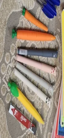 خودکار مدل عروسکی پاک کن دار مجموعه 4 عددی