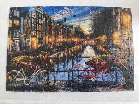 پازل 170 تکه مینیاتور مدل دوچرخه کد 01588