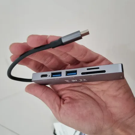 هاب 6 پورت usb-c یسیدو مدل HB11