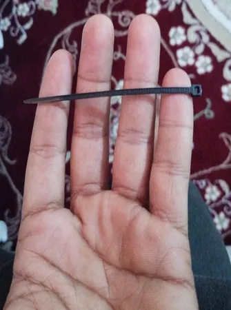 بست کمربندی پلاستیکی روزا کد RZ100 بسته 100عددی