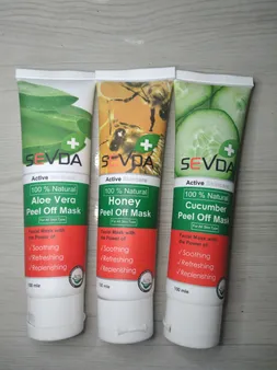 ماسک صورت سودا مدل AL.KH.AS حجم 100 میلی لیتر مجموعه 3 عددی