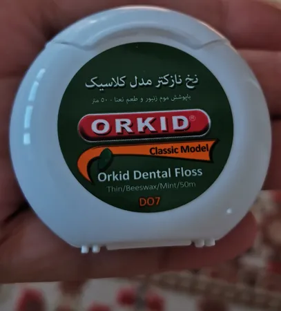 نخ دندان نازک تر ارکید مدل کلاسیک سبز