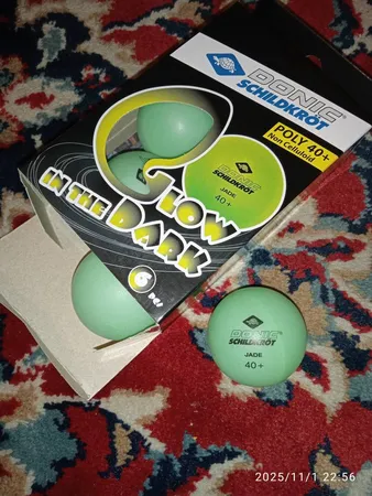 توپ پینگ پنگ دانیک شیلدکروت مدل 40+ G-W بسته 6 عددی