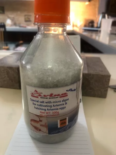 نمک آکواریوم مدل artemia3 وزن 300 گرم