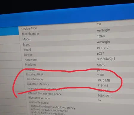 اندروید باکس تانیکس مدل TX6S - 4/32