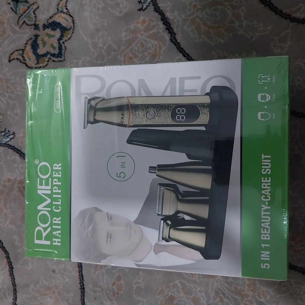 ست ماشین اصلاح موی صورت و بدن رومئو مدل RM-2626