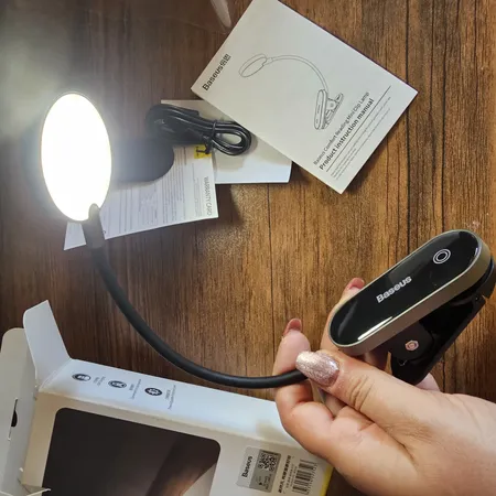چراغ مطالعه باسئوس مدل MINI CLIP LAMP