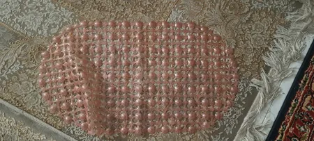 زیرپایی حمام مدل PD-1839-32-2 سایز 63x35 سانتی متر