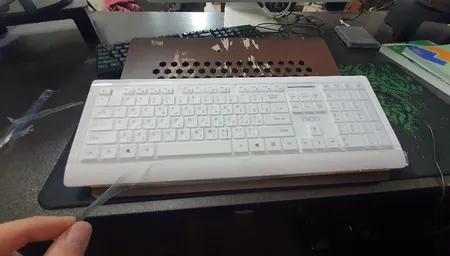 کیبورد و ماوس بی سیم تسکو مدل TKM 7023W