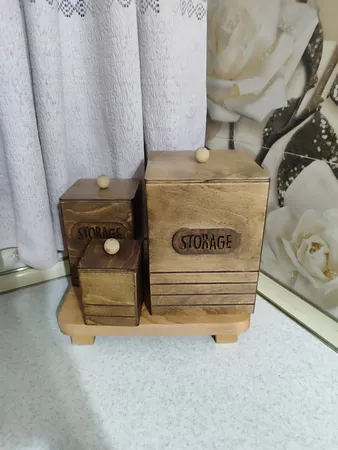 بانکه مدل STORAGE بسته سه عددی