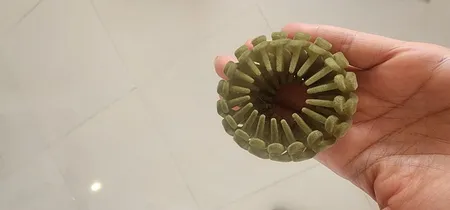 کلیپس مو زنانه مدل گوجه‌ای مخملی کد 1523 brg