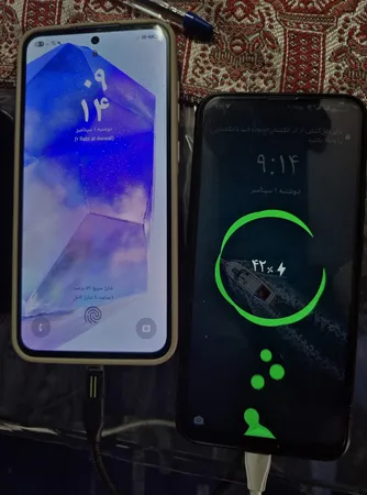 شارژر دیواری 45 وات 2 پورت وونک مدل CA-45 به همراه کابل USB‑C