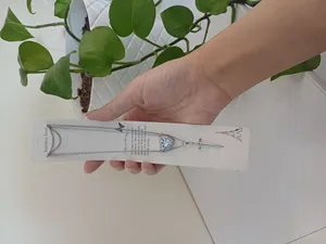 تجریه خرید گردنبند مدل دوستی قلب و شمشیر بسته 2 عددی