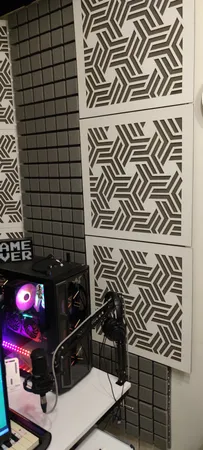 پنل آکوستیک مدل وین ولکا W