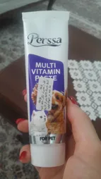 مکمل مولتی ویتامین سگ و گربه پرسا وزن 100 گرم