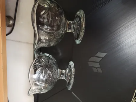 بستنی خوری بلور کاوه مدل SunStar بسته 6 عددی