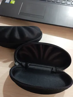 کیف عینک مدل صدفی mesh