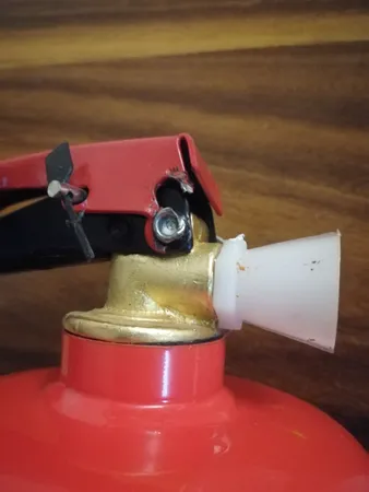 کپسول آتش نشانی سپهر مدل پایه پلاستیکی وزن 1 کیلوگرم