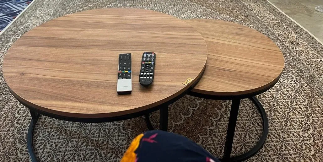 میز پذیرایی اِلِنسی مدل SARA بسته دو عددی