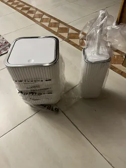 ست سطل و فرچه همارا طرح 4 گوش مدل بادبزنی زبرا