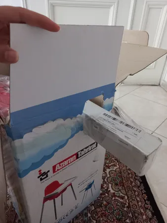 صندلی غذاخوری کودک آذران تحریرات مدل ایلیا