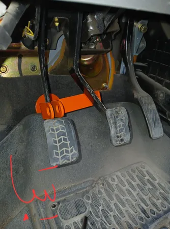 قفل پدال مدل s1 مناسب برای پراید