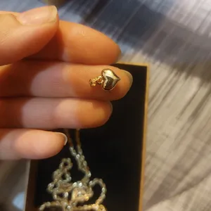 تجریه خرید آویز گردنبند طلا 18 عیار زنانه مایا ماهک مدل MM1532 طرح قلب 3 بعدی